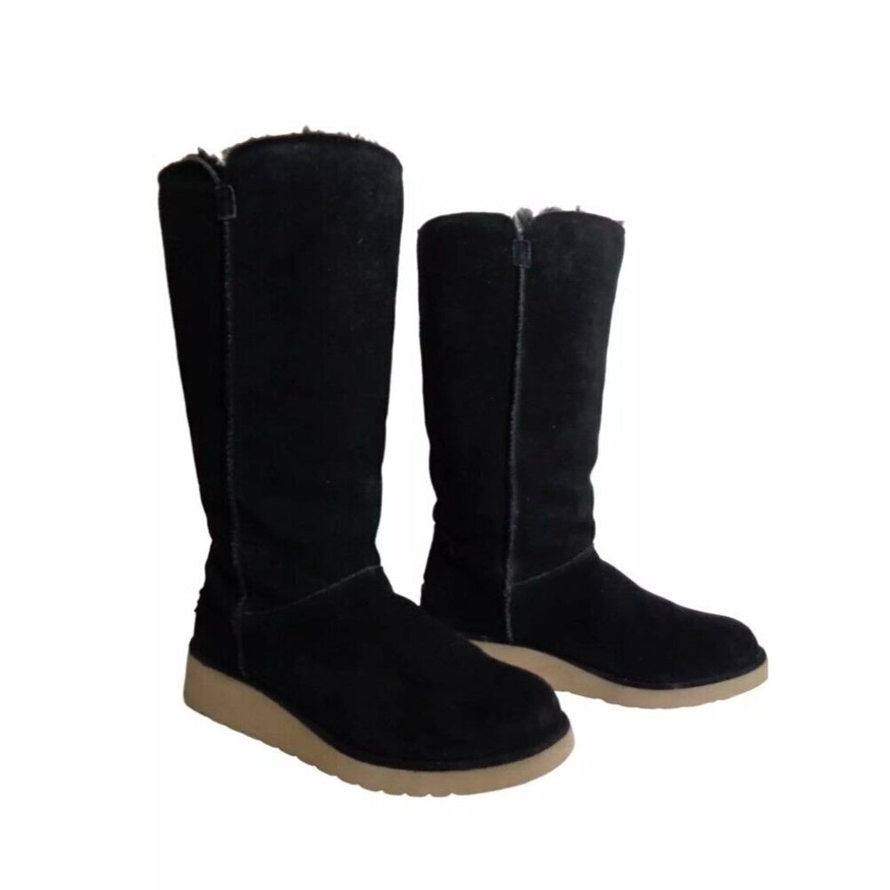 KOOLABURRA by UGG 1015880 Koola Slim Tall Boots Black Size 5